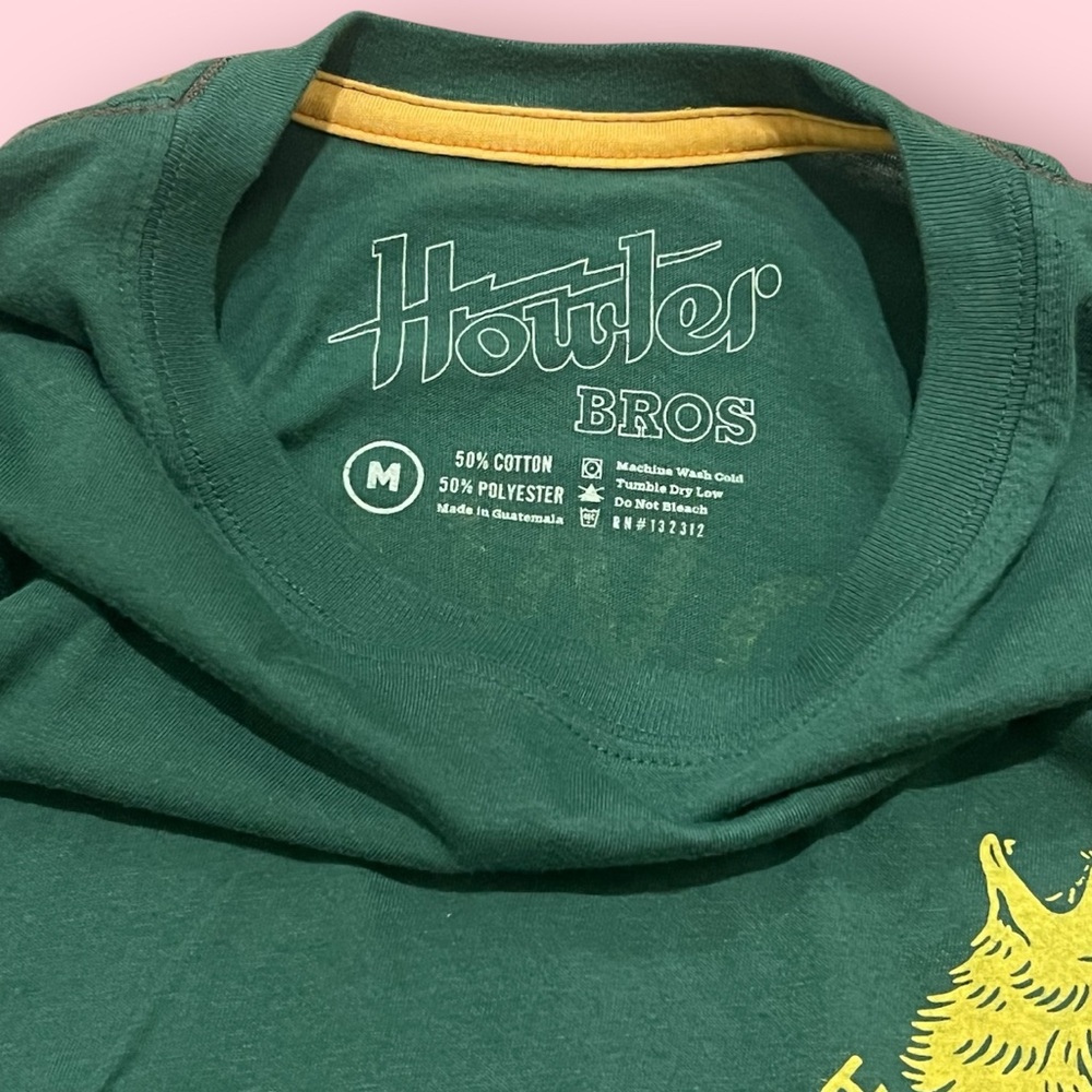 Howler Brothers Men’s L/S Tee (Green) - Picture 4 of 6